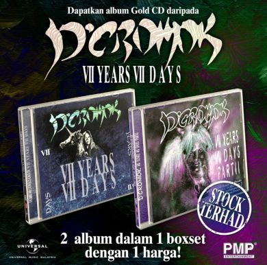 D'Cromok - VII Years VII Days & Part II  (24bit Gold CD Limited)